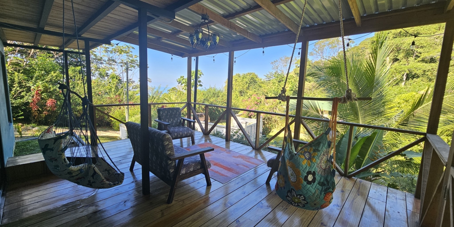 Charming Fully-Furnished 3-Bedroom Home with Breathtaking Sunset Ocean Views in Playa Hermosa near Uvita Costa Rica Charming Fully-Furnished 3-Bedroom Home with Breathtaking Sunset Ocean Views in Playa Hermosa near Uvita Costa Rica