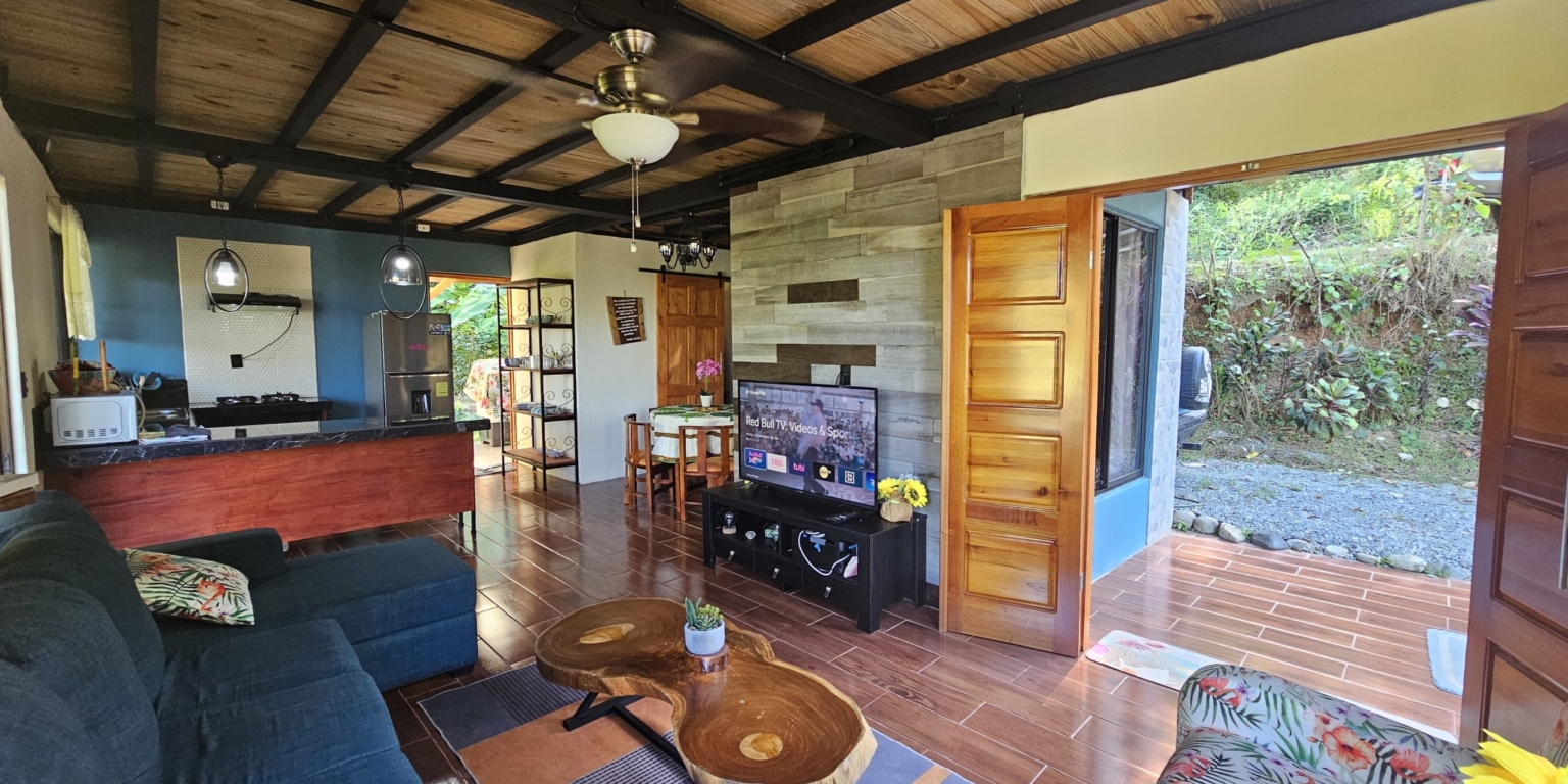 Charming Fully-Furnished 3-Bedroom Home with Breathtaking Sunset Ocean Views in Playa Hermosa near Uvita Costa Rica Charming Fully-Furnished 3-Bedroom Home with Breathtaking Sunset Ocean Views in Playa Hermosa near Uvita Costa Rica