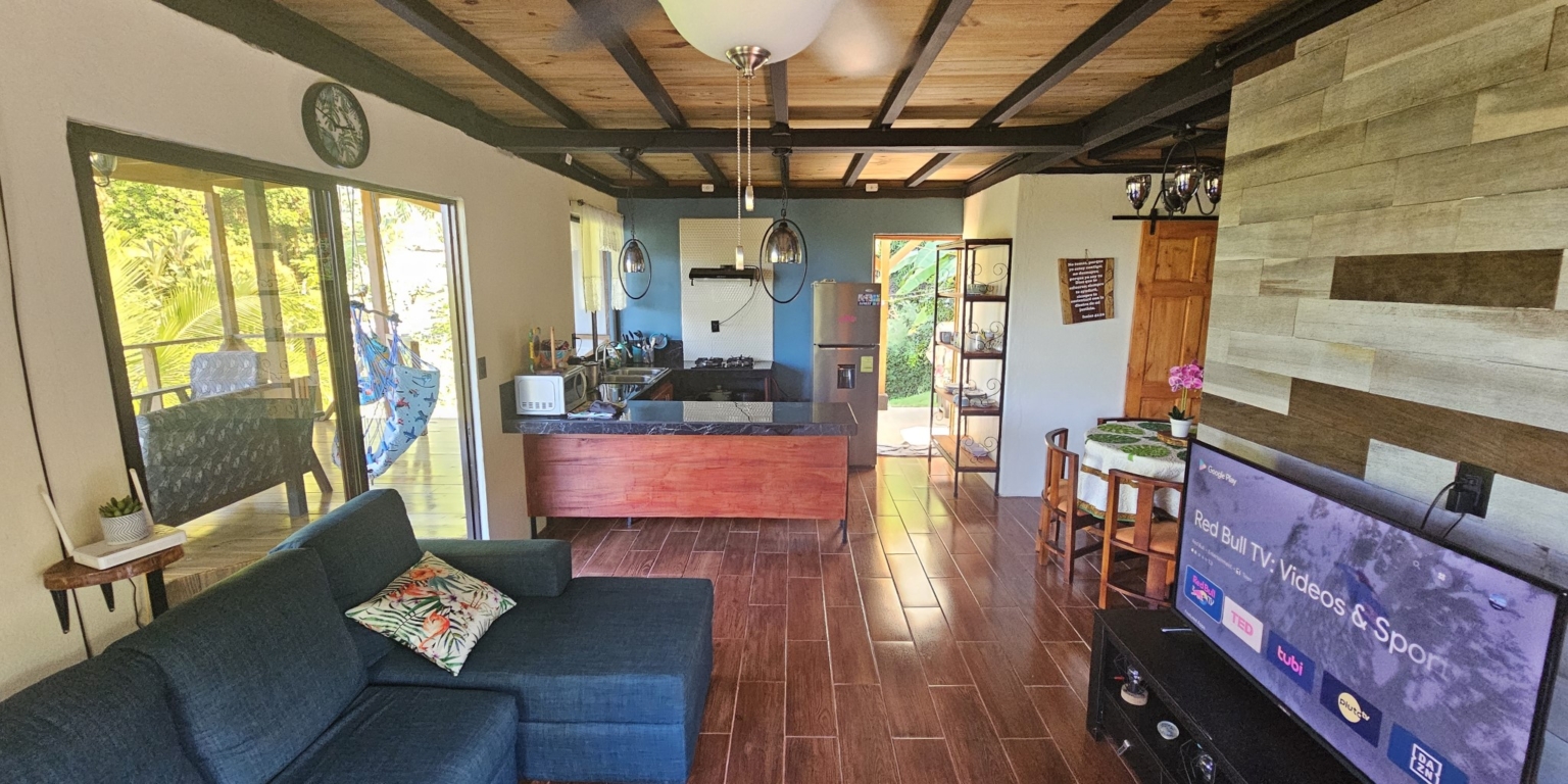 Charming Fully-Furnished 3-Bedroom Home with Breathtaking Sunset Ocean Views in Playa Hermosa near Uvita Costa Rica Charming Fully-Furnished 3-Bedroom Home with Breathtaking Sunset Ocean Views in Playa Hermosa near Uvita Costa Rica