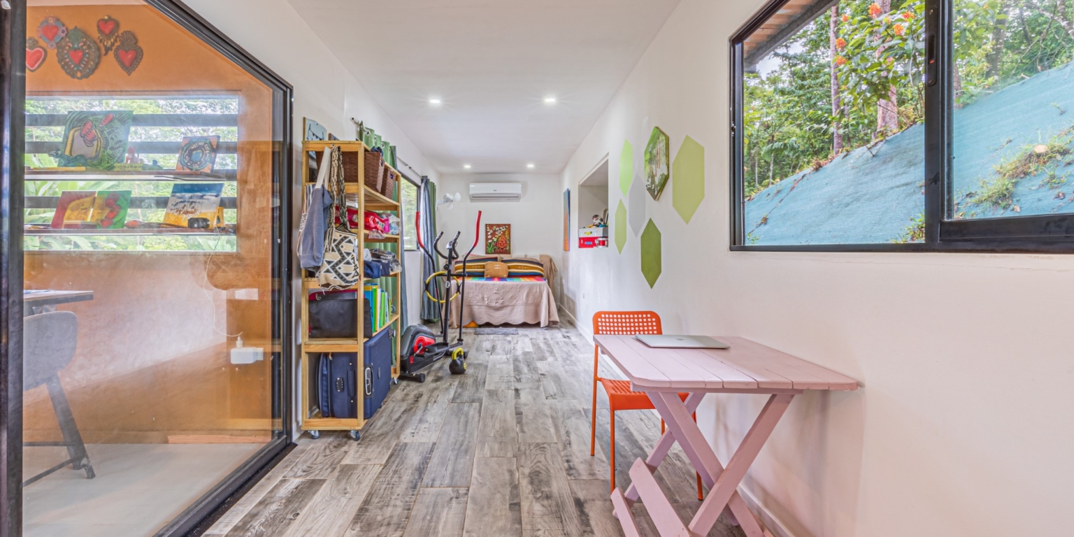 Beautiful 2-Acre Jungle Property with Container Home on Cinco Ventanas Road in Ojochal Costa Rica- Beautiful 2-Acre Jungle Property with Container Home on Cinco Ventanas Road in Ojochal Costa Rica