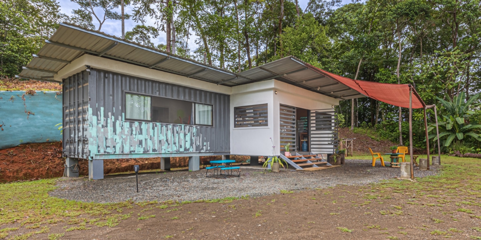 Beautiful 2-Acre Jungle Property with Container Home on Cinco Ventanas Road in Ojochal Costa Rica- Beautiful 2-Acre Jungle Property with Container Home on Cinco Ventanas Road in Ojochal Costa Rica
