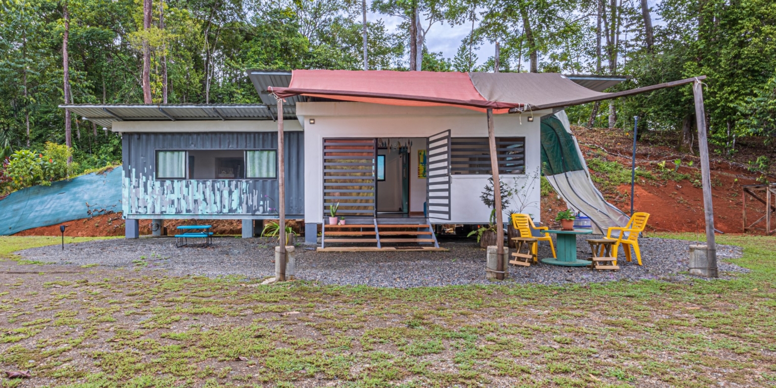 Beautiful 2-Acre Jungle Property with Container Home on Cinco Ventanas Road in Ojochal Costa Rica- Beautiful 2-Acre Jungle Property with Container Home on Cinco Ventanas Road in Ojochal Costa Rica