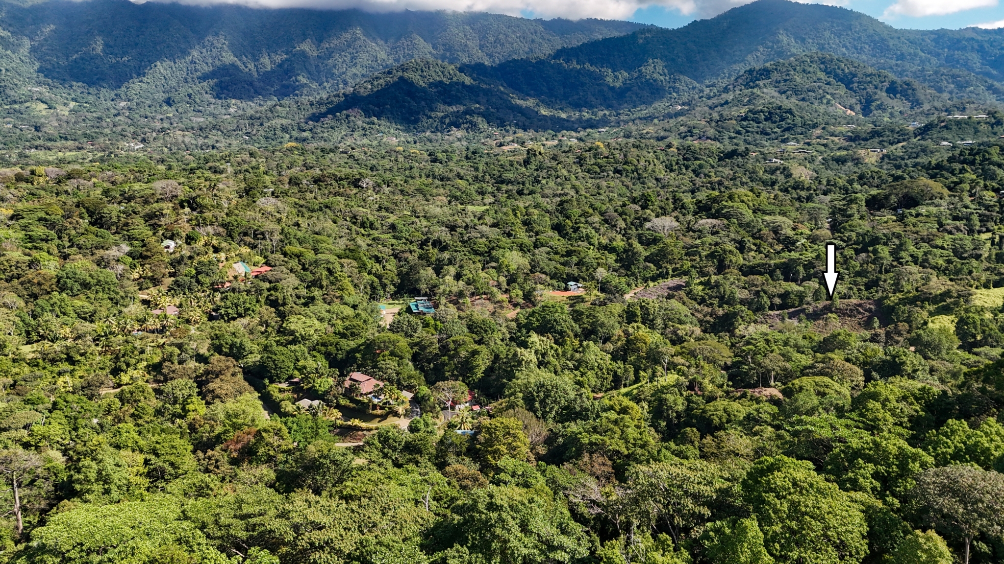 Ridgetop Land with 2.3 Acres with Jungle & Mountain Views in Desirable Finca Marañon in Ojochal Costa Rica