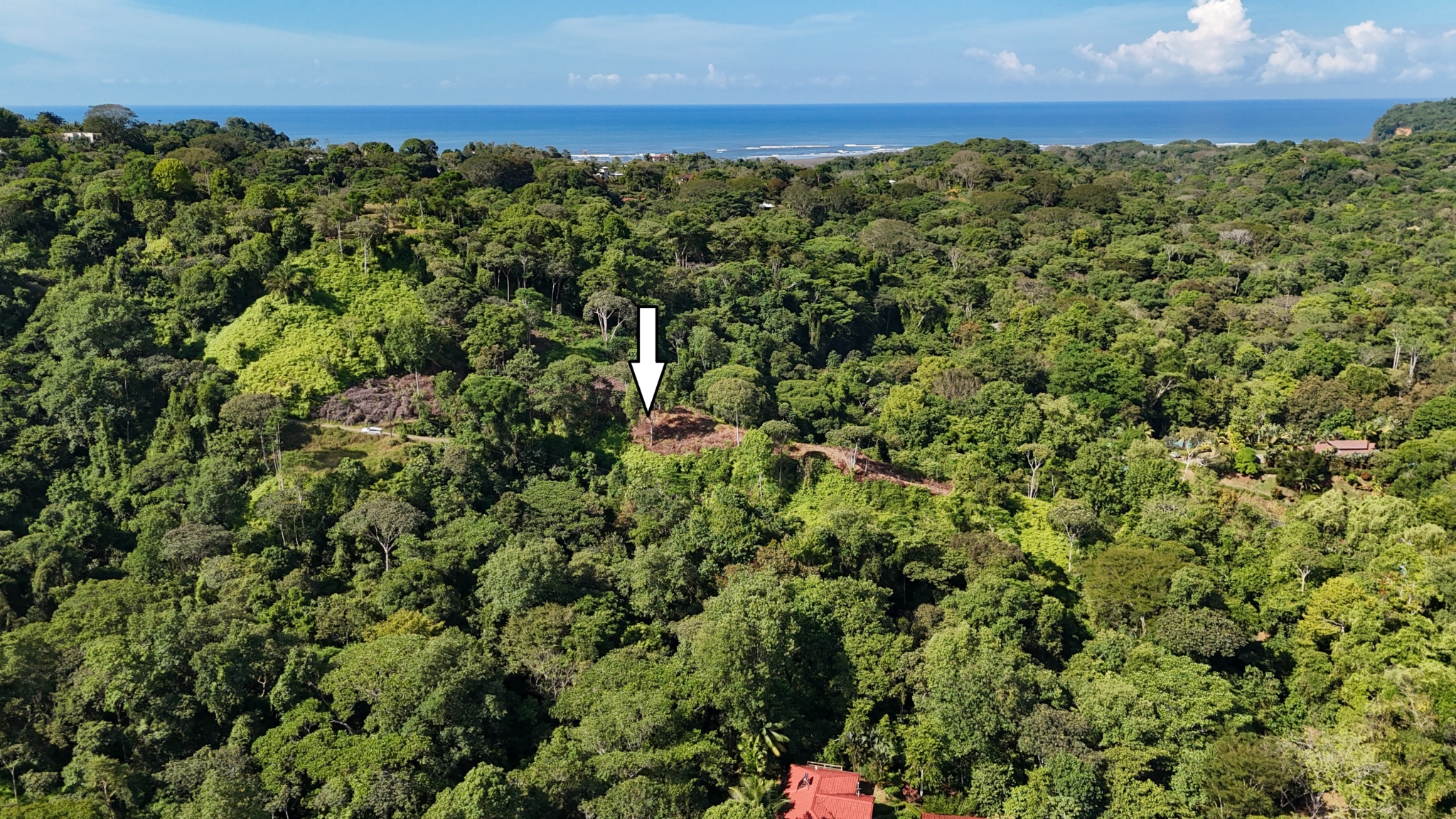 Ridgetop Land with 2.3 Acres with Jungle & Mountain Views in Desirable Finca Marañon in Ojochal Costa Rica