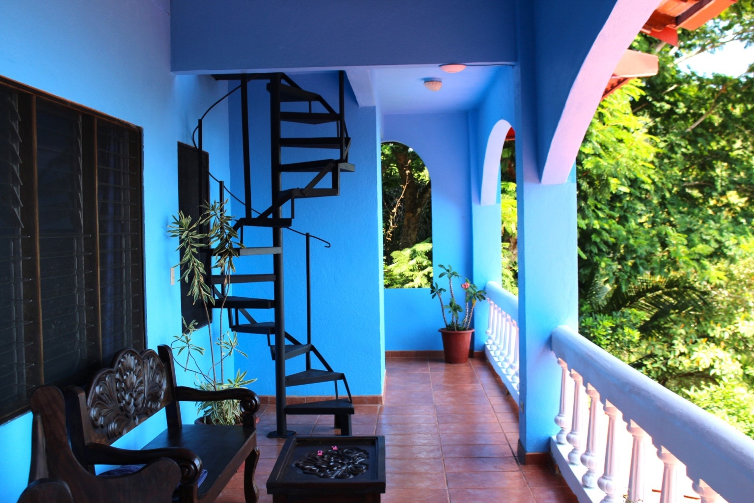 House & Cabins With Outstanding Ocean, Sunset & Mountain Views on the Front Ridge in Ojochal Costa Rica