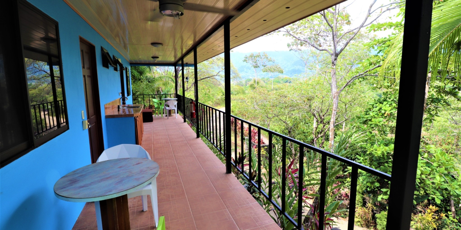 House & Cabins With Outstanding Ocean, Sunset & Mountain Views on the Front Ridge in Ojochal Costa Rica