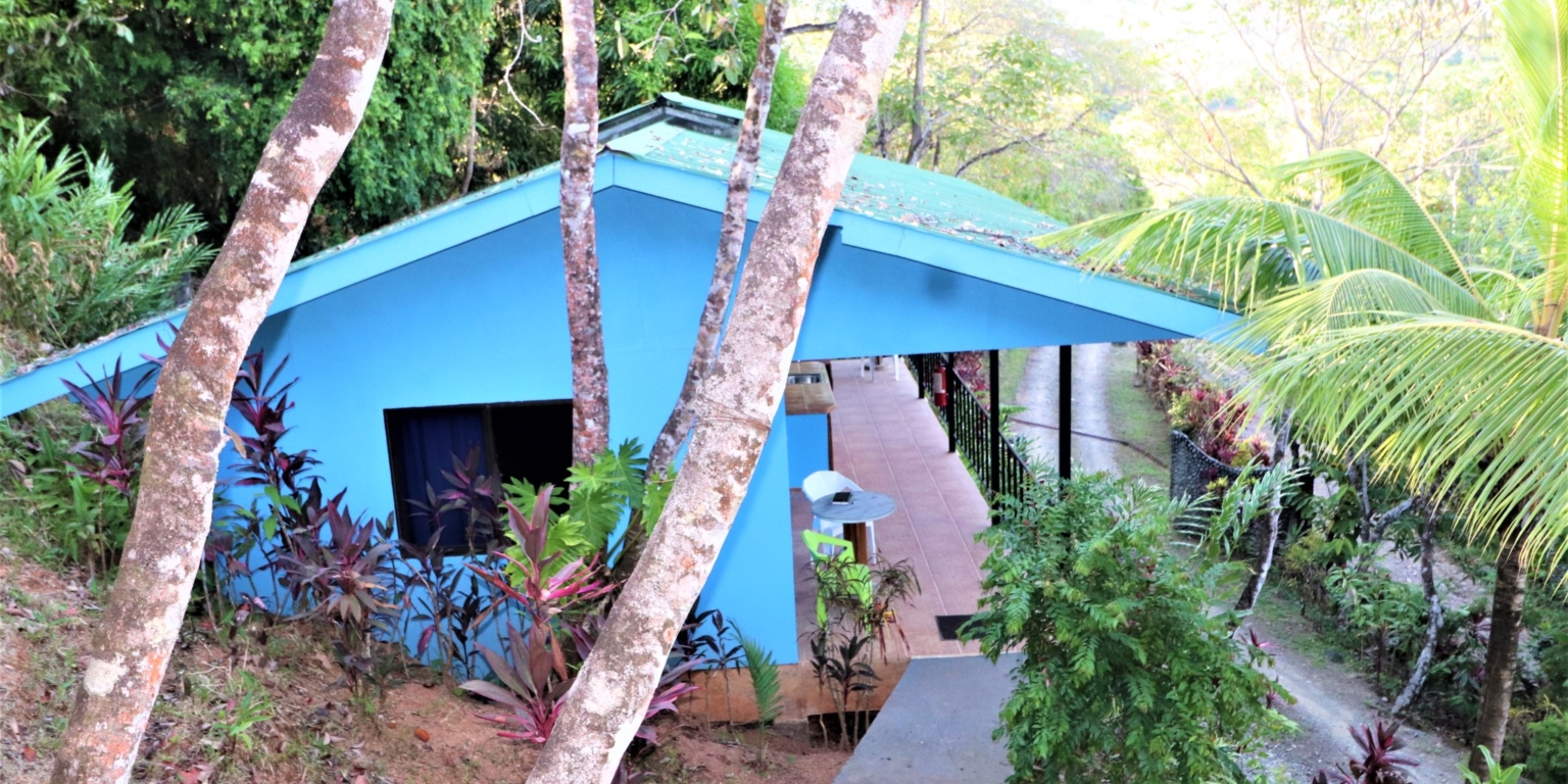 House & Cabins With Outstanding Ocean, Sunset & Mountain Views on the Front Ridge in Ojochal Costa Rica