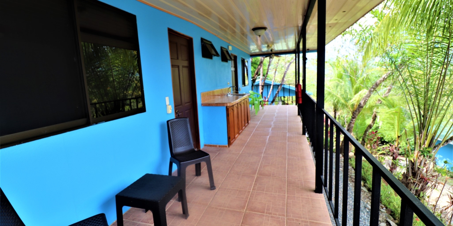 House & Cabins With Outstanding Ocean, Sunset & Mountain Views on the Front Ridge in Ojochal Costa Rica