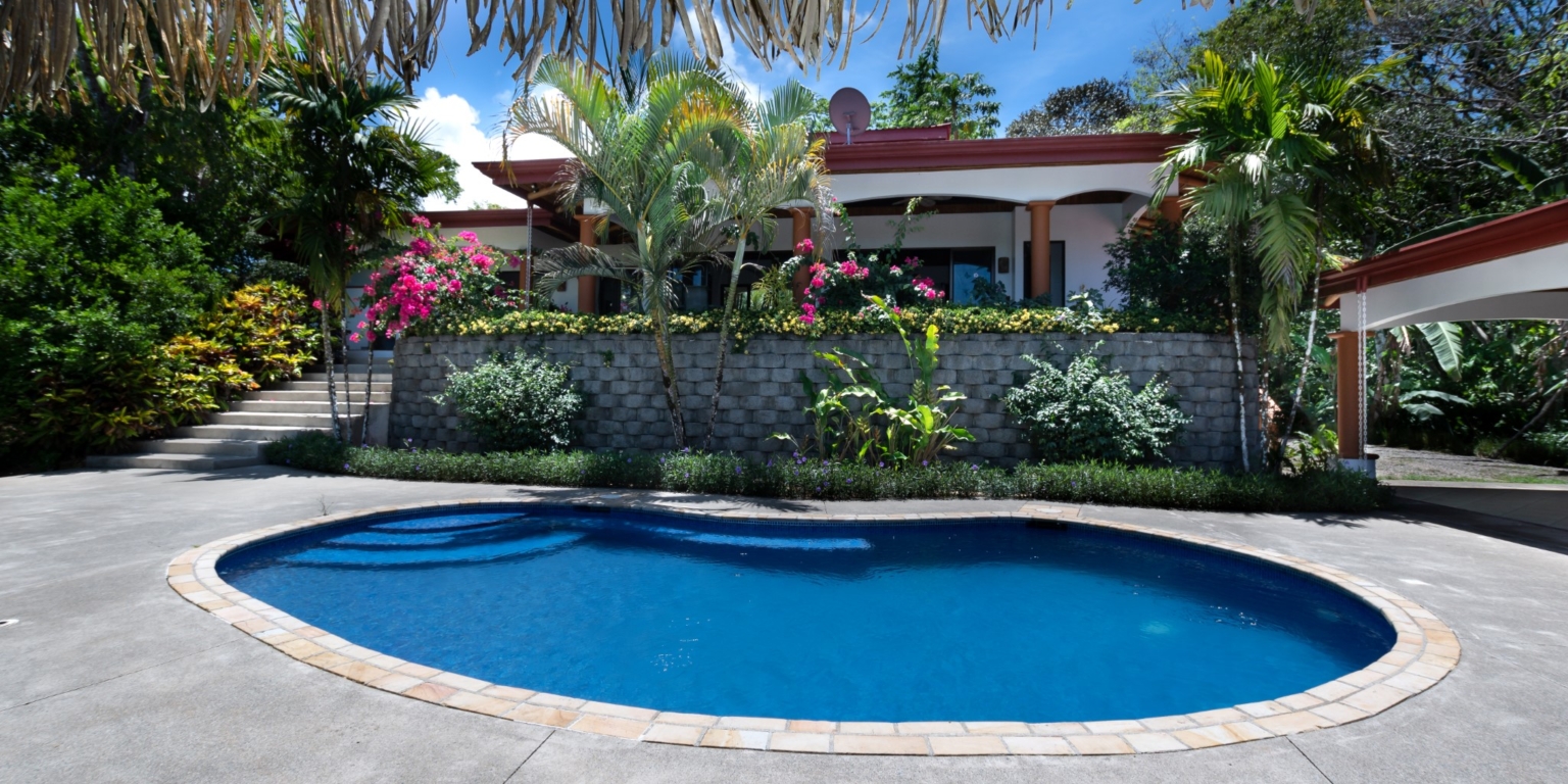 Stunning Ocean View Sanctuary Home with Cabina, Pool & Acreage in Chontales Costa Rica