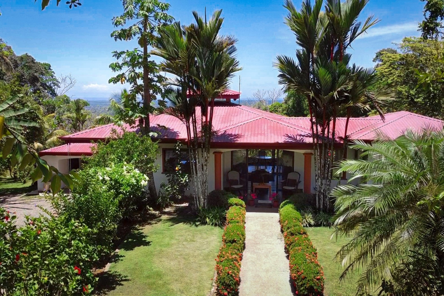 Stunning Ocean View Sanctuary Home with Cabina, Pool & Acreage in Chontales Costa Rica