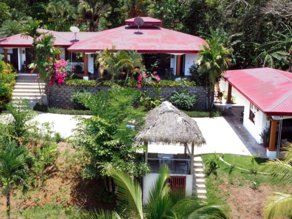 Stunning Ocean View Sanctuary Home with Cabina, Pool & Acreage in Chontales Costa Rica