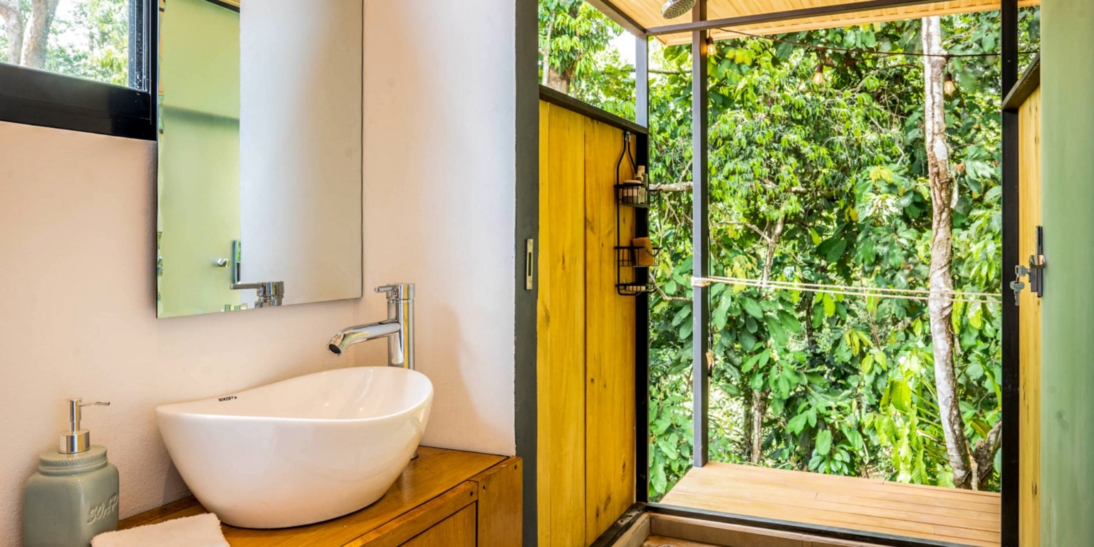 Loft Home with 1-bedroom Perfect for a Couple or an Airbnb Rental with Huge Jungle Backyard with a Year-Round River with Magical Swimming Holes in Ojochal Costa Rica Loft Home with 1-bedroom Perfect for a Couple or an Airbnb Rental with Huge Jungle Backyard with a Year-Round River with Magical Swimming Holes in Ojochal Costa Rica