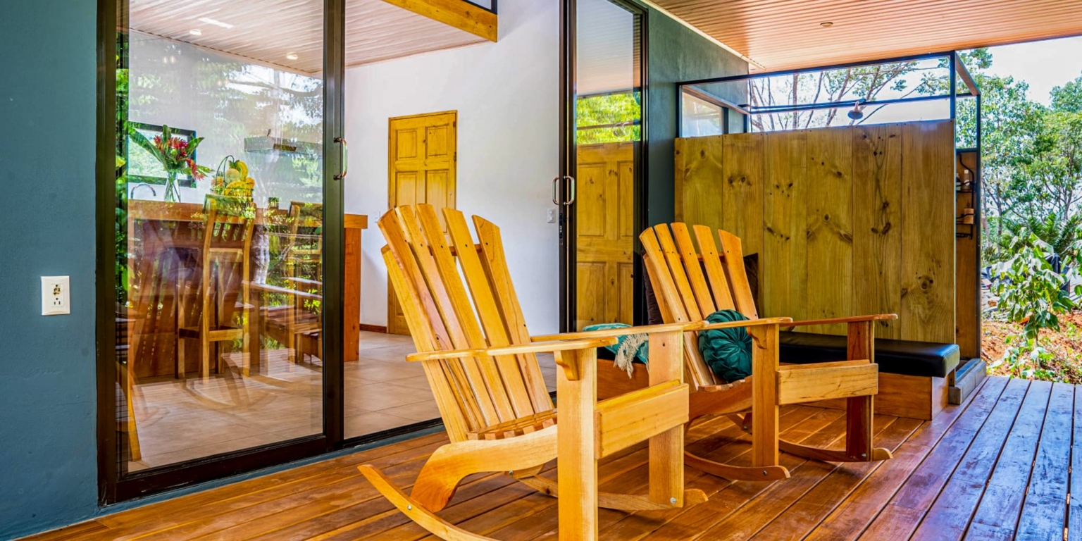 Loft Home with 1-bedroom Perfect for a Couple or an Airbnb Rental with Huge Jungle Backyard with a Year-Round River with Magical Swimming Holes in Ojochal Costa Rica Loft Home with 1-bedroom Perfect for a Couple or an Airbnb Rental with Huge Jungle Backyard with a Year-Round River with Magical Swimming Holes in Ojochal Costa Rica