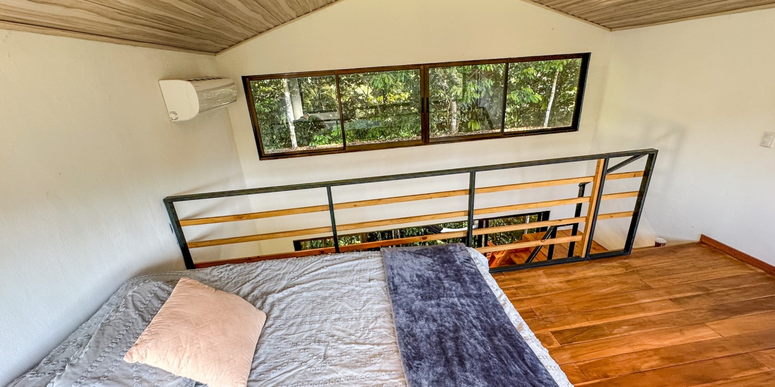 Loft Home with 1-bedroom Perfect for a Couple or an Airbnb Rental with Huge Jungle Backyard with a Year-Round River with Magical Swimming Holes in Ojochal Costa Rica Loft Home with 1-bedroom Perfect for a Couple or an Airbnb Rental with Huge Jungle Backyard with a Year-Round River with Magical Swimming Holes in Ojochal Costa Rica
