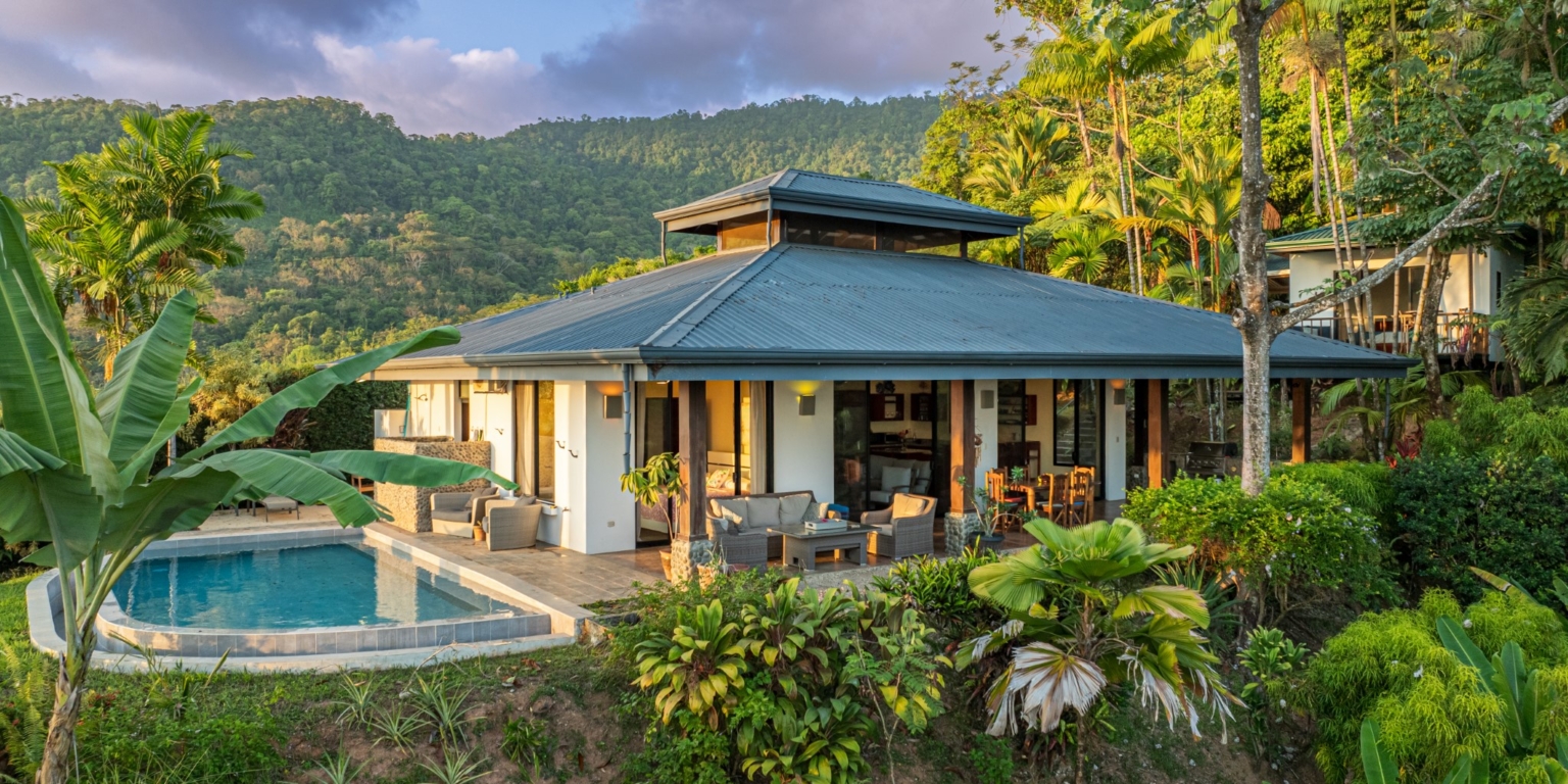 Dramatic Whale’s Tail Ocean View 2-Bedroom Home with Guesthouse in Uvita Costa Rica Dramatic Whale’s Tail Ocean View 2-Bedroom Home with Guesthouse in Uvita Costa Rica
