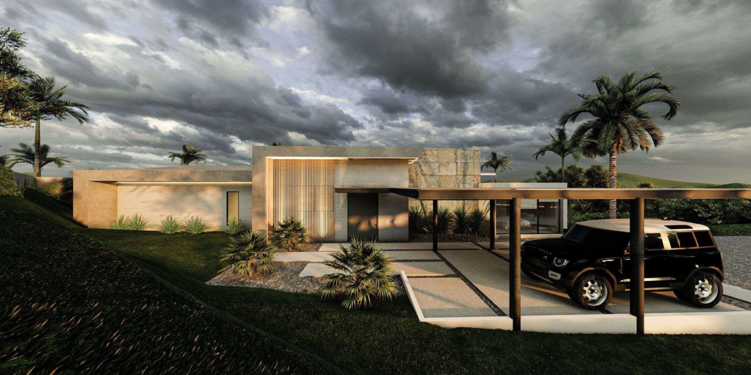 Luxury 4-Bedroom Modern-Style Villa in the Hills Above Uvita Costa Rica