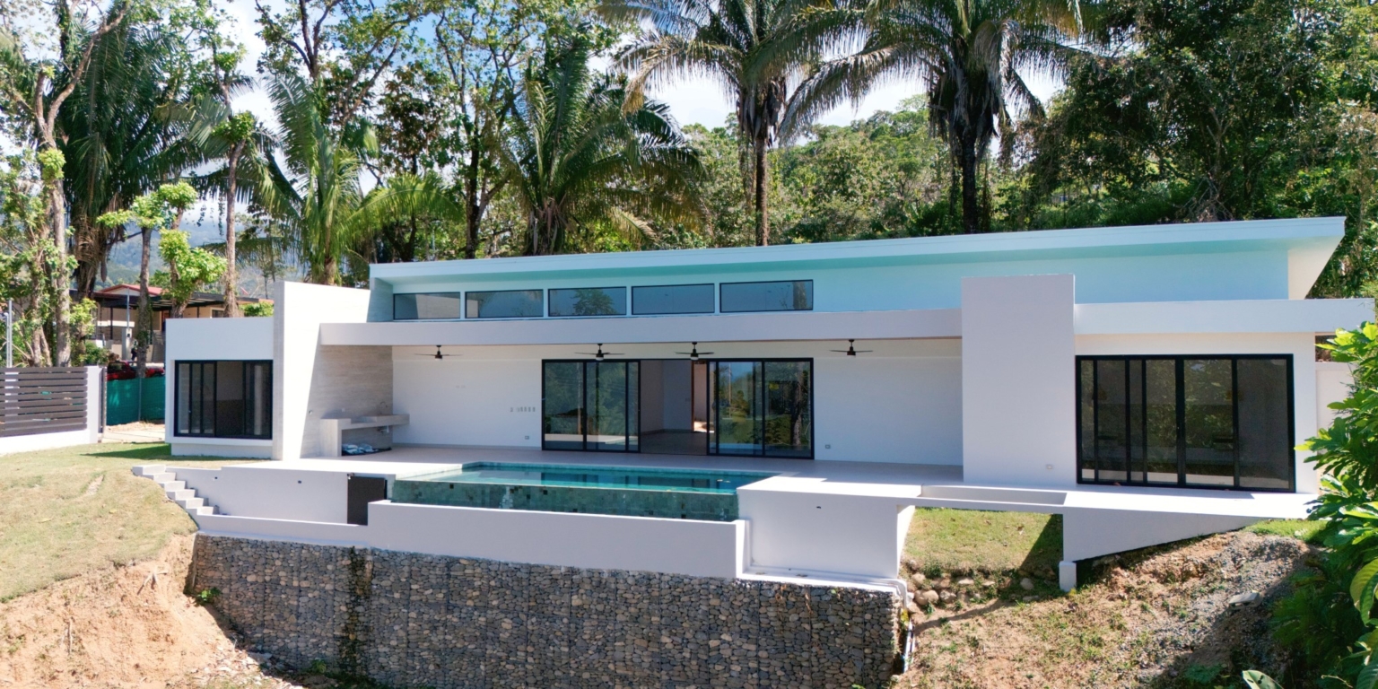 Luxury 4-Bedroom Modern-Style Villa in the Hills Above Uvita Costa Rica