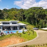 A Modern Masterpiece 3-Bedroom Home with 2-Bedroom Casita with Two Pools in Uvita Costa Rica