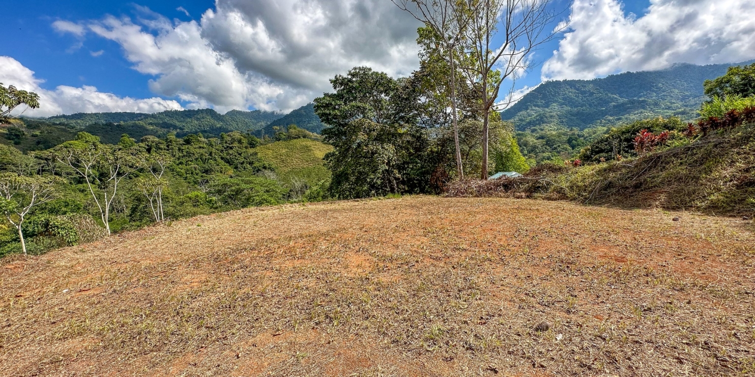 Elevated 1.2 Acre Lot with Two Building Ties with Panoramic Mountain & Jungle Views, Paved-Road Access & Year-Round Mountain River in Tres Rios near Ojochal Costa Rica Elevated 1.2 Acre Lot with Two Building Ties with Panoramic Mountain & Jungle Views, Paved-Road Access & Year-Round Mountain River in Tres Rios near Ojochal Costa Rica