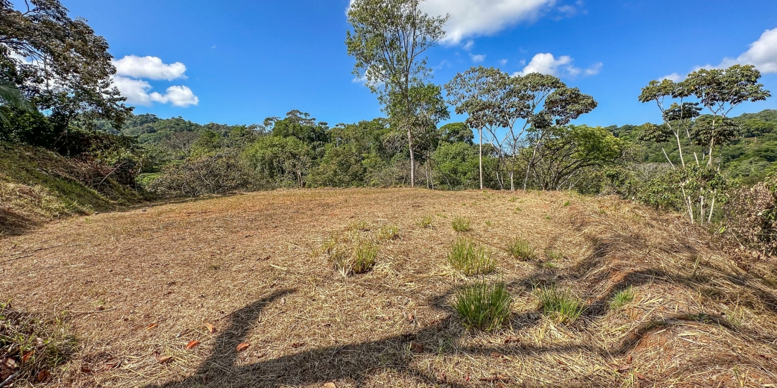 Elevated 1.2 Acre Lot with Two Building Ties with Panoramic Mountain & Jungle Views, Paved-Road Access & Year-Round Mountain River in Tres Rios near Ojochal Costa Rica Elevated 1.2 Acre Lot with Two Building Ties with Panoramic Mountain & Jungle Views, Paved-Road Access & Year-Round Mountain River in Tres Rios near Ojochal Costa Rica