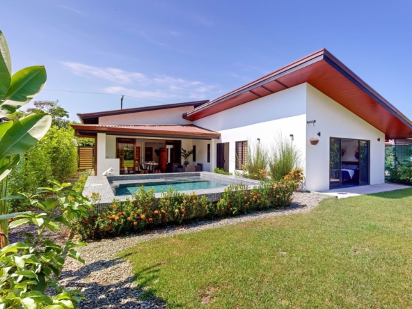 Modern Style 3-Bedroom Home with Pool, Best Deal in Uvita Area in Bahia near Uvita Costa Rica