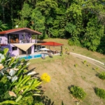 New Bargain Priced 2-Bedroom Ocean View Home with Pool in Ojochal Costa Rica