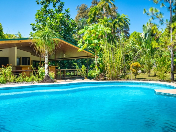 Gorgeous River Front Property with Multiple Cabins, Owner-House & Pool in Prime Location in Ojochal Costa Rica