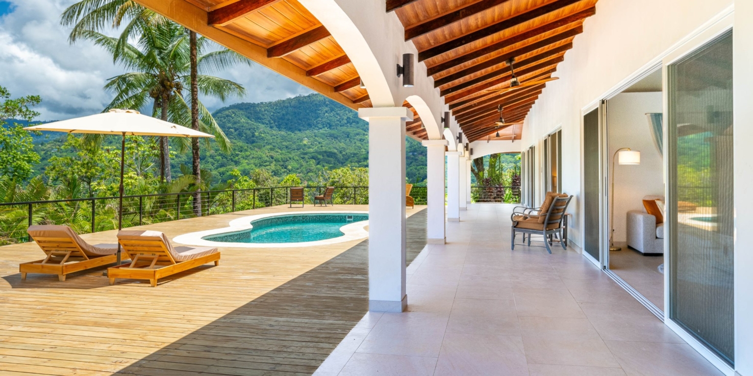 An Ideal Income Property: Breathtaking 4-Bedroom Ocean View Home with Casita in Uvita Costa Rica