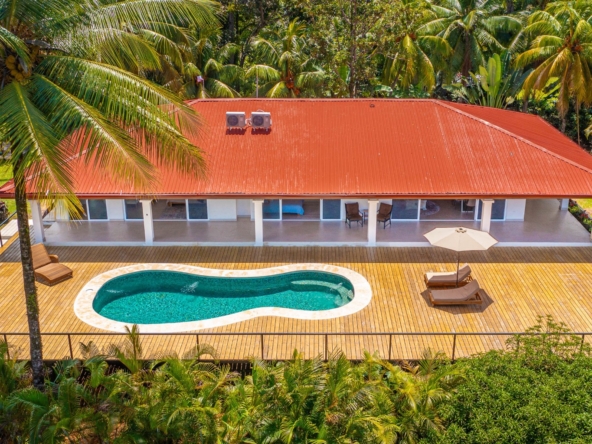 An Ideal Income Property: Breathtaking 4-Bedroom Ocean View Home with Casita in Uvita Costa Rica