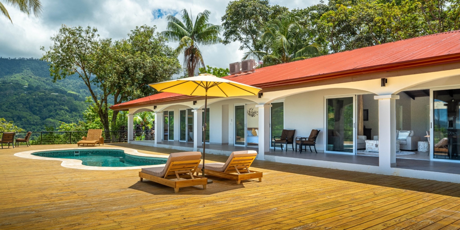 An Ideal Income Property: Breathtaking 4-Bedroom Ocean View Home with Casita in Uvita Costa Rica