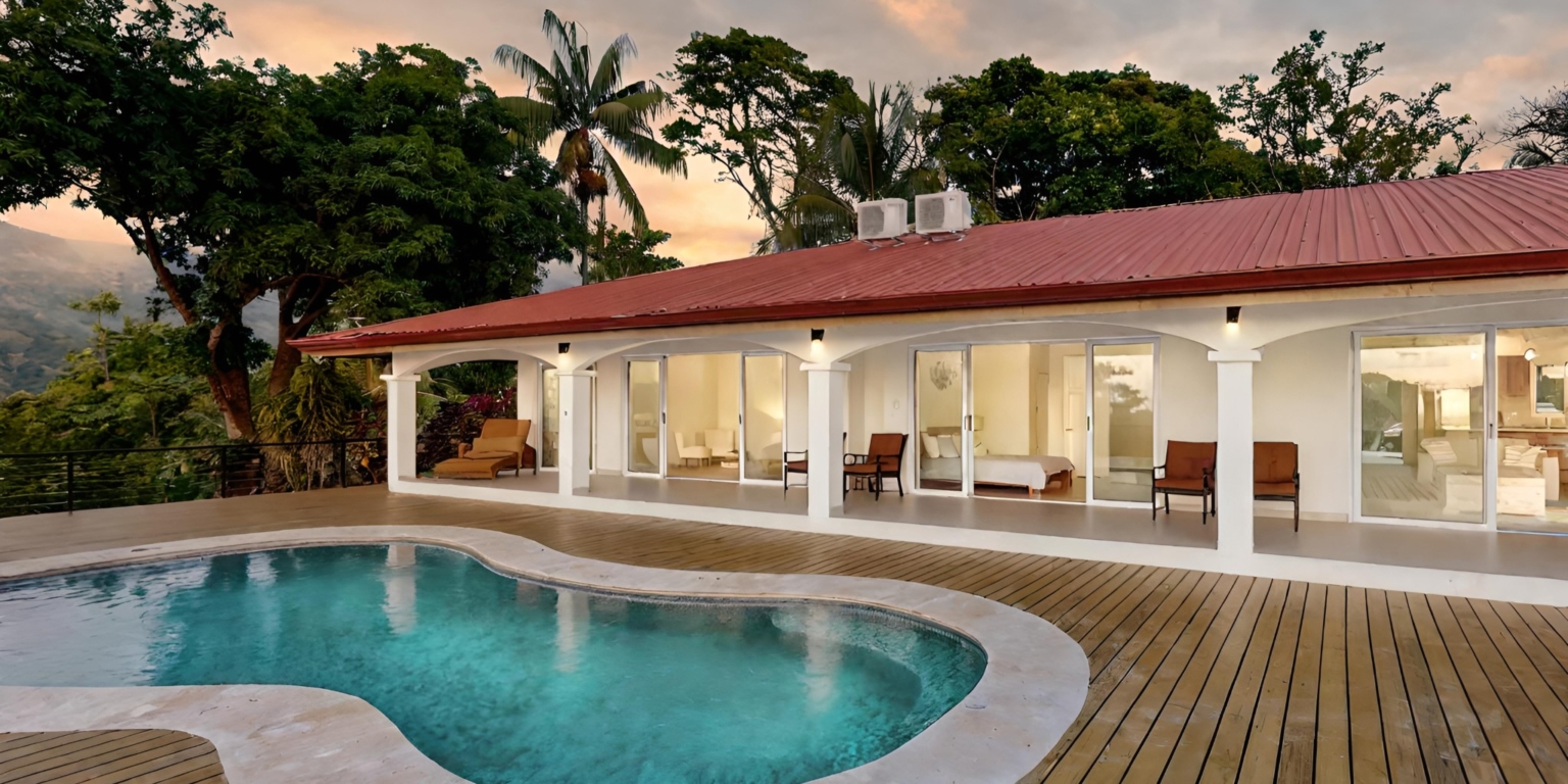 An Ideal Income Property: Breathtaking 4-Bedroom Ocean View Home with Casita in Uvita Costa Rica