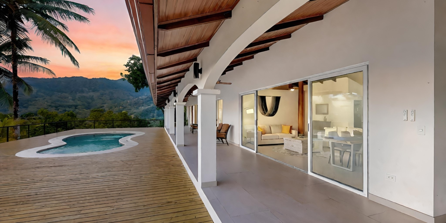 An Ideal Income Property: Breathtaking 4-Bedroom Ocean View Home with Casita in Uvita Costa Rica