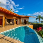 Ocean View 3 Bedroom Home in Sought-After Escaleras near Dominical Costa Rica