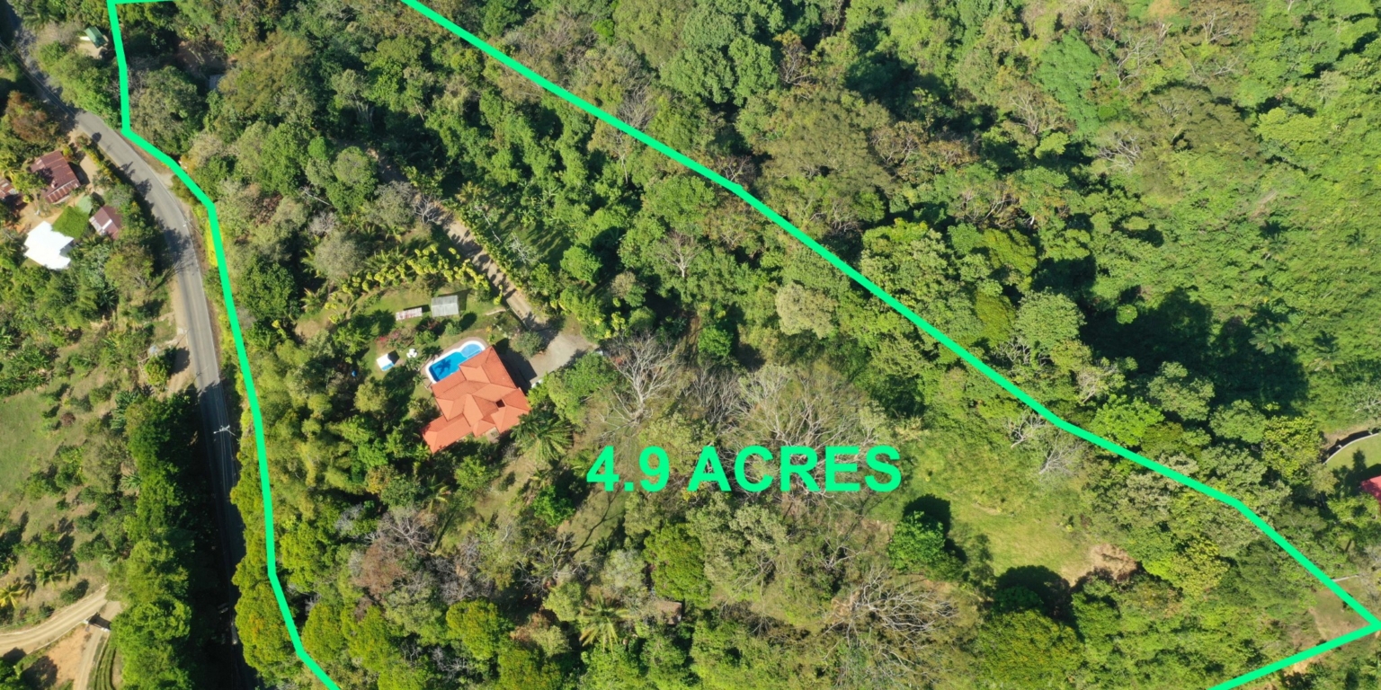 Majestic Mountain & Ocean Views with 4-Bedroom Home on 5 Acres in Platanillo above Dominical Costa Rica Majestic Mountain & Ocean Views with 4-Bedroom Home on 5 Acres in Platanillo above Dominical Costa Rica