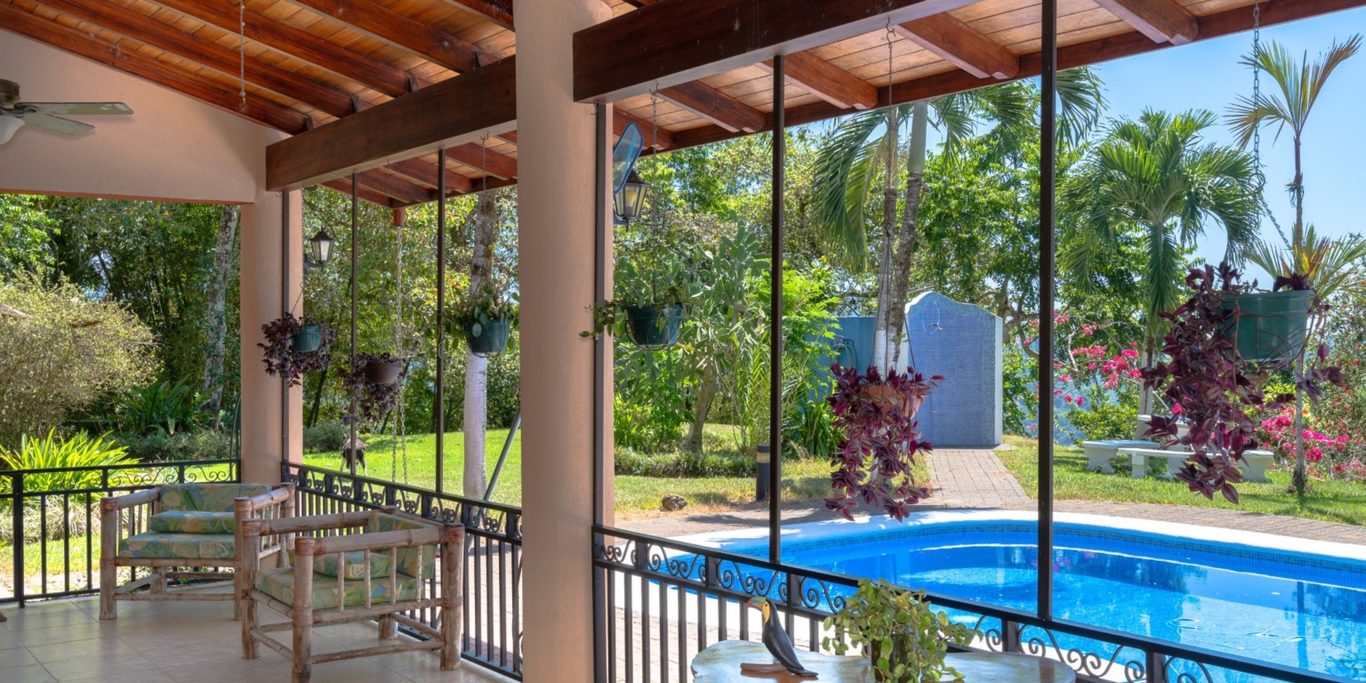 Majestic Mountain & Ocean Views with 4-Bedroom Home on 5 Acres in Platanillo above Dominical Costa Rica Majestic Mountain & Ocean Views with 4-Bedroom Home on 5 Acres in Platanillo above Dominical Costa Rica