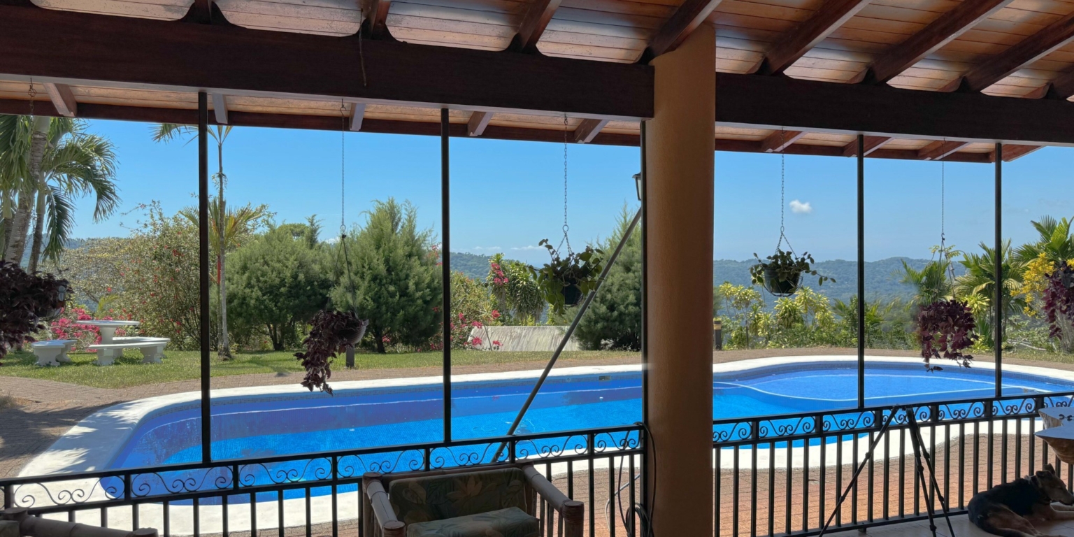 Majestic Mountain & Ocean Views with 4-Bedroom Home on 5 Acres in Platanillo above Dominical Costa Rica Majestic Mountain & Ocean Views with 4-Bedroom Home on 5 Acres in Platanillo above Dominical Costa Rica