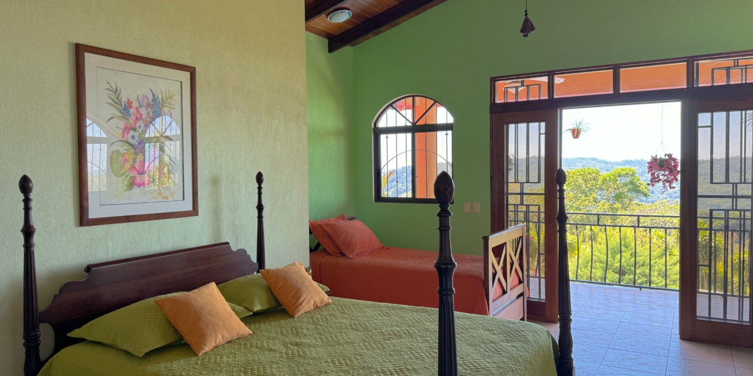 Majestic Mountain & Ocean Views with 4-Bedroom Home on 5 Acres in Platanillo above Dominical Costa Rica Majestic Mountain & Ocean Views with 4-Bedroom Home on 5 Acres in Platanillo above Dominical Costa Rica
