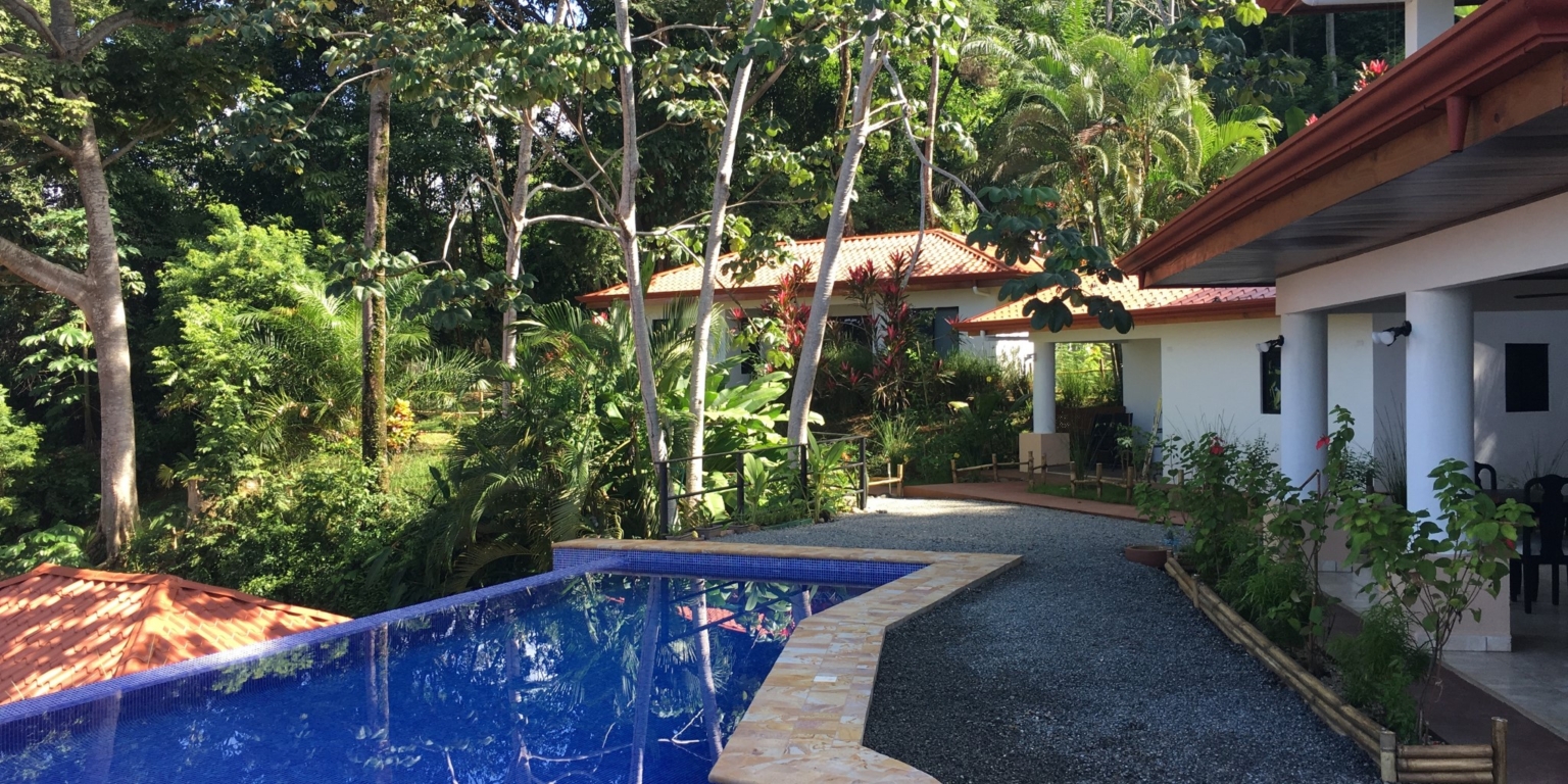 Boutique Hotel with 5 Rental Units Plus 2-Bedroom Owner Apartment, Restaurant, Pool with Amazing Ocean Views & Room to Build more in Hatillo near Dominical Costa Rica Boutique Hotel with 5 Rental Units Plus 2-Bedroom Owner Apartment, Restaurant, Pool with Amazing Ocean Views & Room to Build more in Hatillo near Dominical Costa Rica