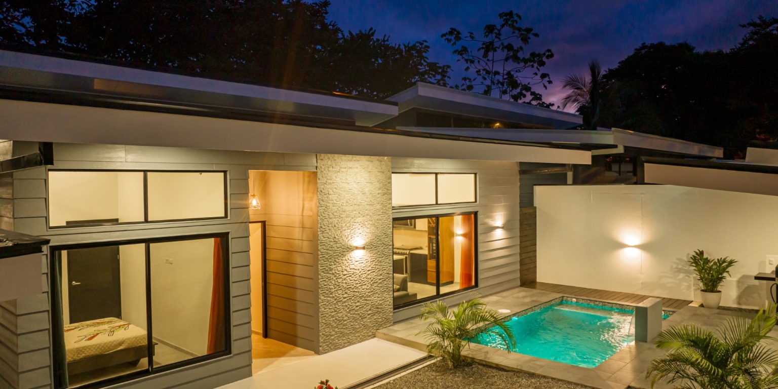 Centally-Located Newer 3-Bedroom home with Pool in Uvita Costa Rica