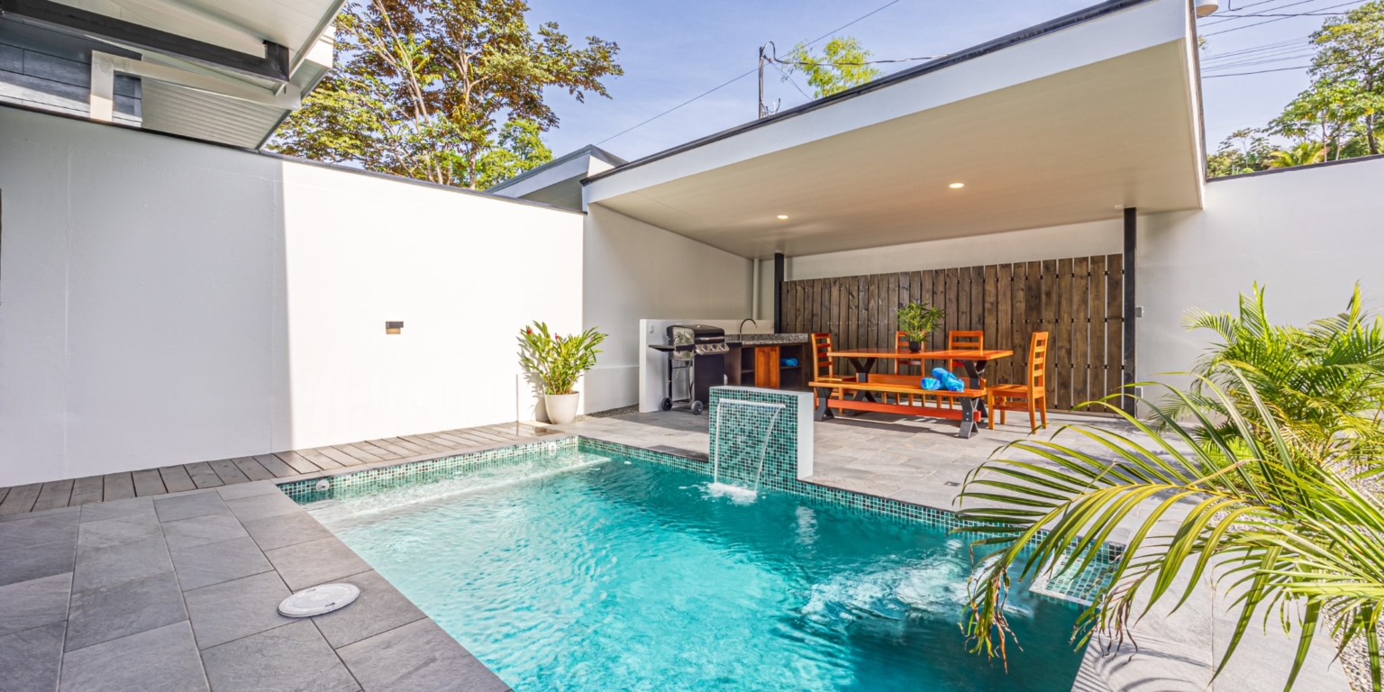 Centally-Located Newer 3-Bedroom home with Pool in Uvita Costa Rica