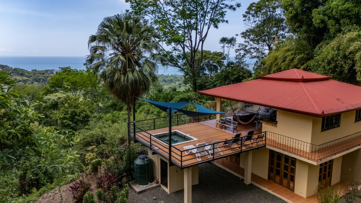Ocean View 3-Bedroom Home with 2.5 Acres of Nature & Privacy in Bahia Ballena near Uvita Costa Rica Ocean View 3-Bedroom Home with 2.5 Acres of Nature & Privacy in Bahia Ballena near Uvita Costa Rica