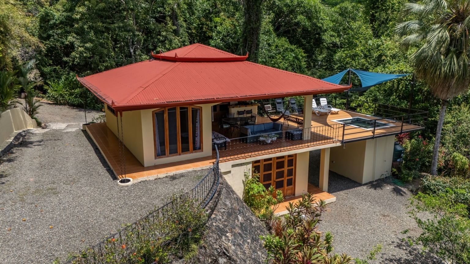 Ocean View 3-Bedroom Home with 2.5 Acres of Nature & Privacy in Bahia Ballena near Uvita Costa Rica Ocean View 3-Bedroom Home with 2.5 Acres of Nature & Privacy in Bahia Ballena near Uvita Costa Rica