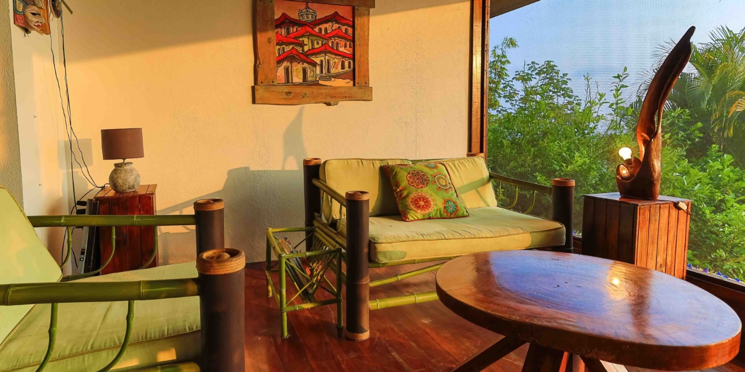 Ocean & Sunset View Home with Pool & Guest House on 6 Acres near Dominical Costa Rica