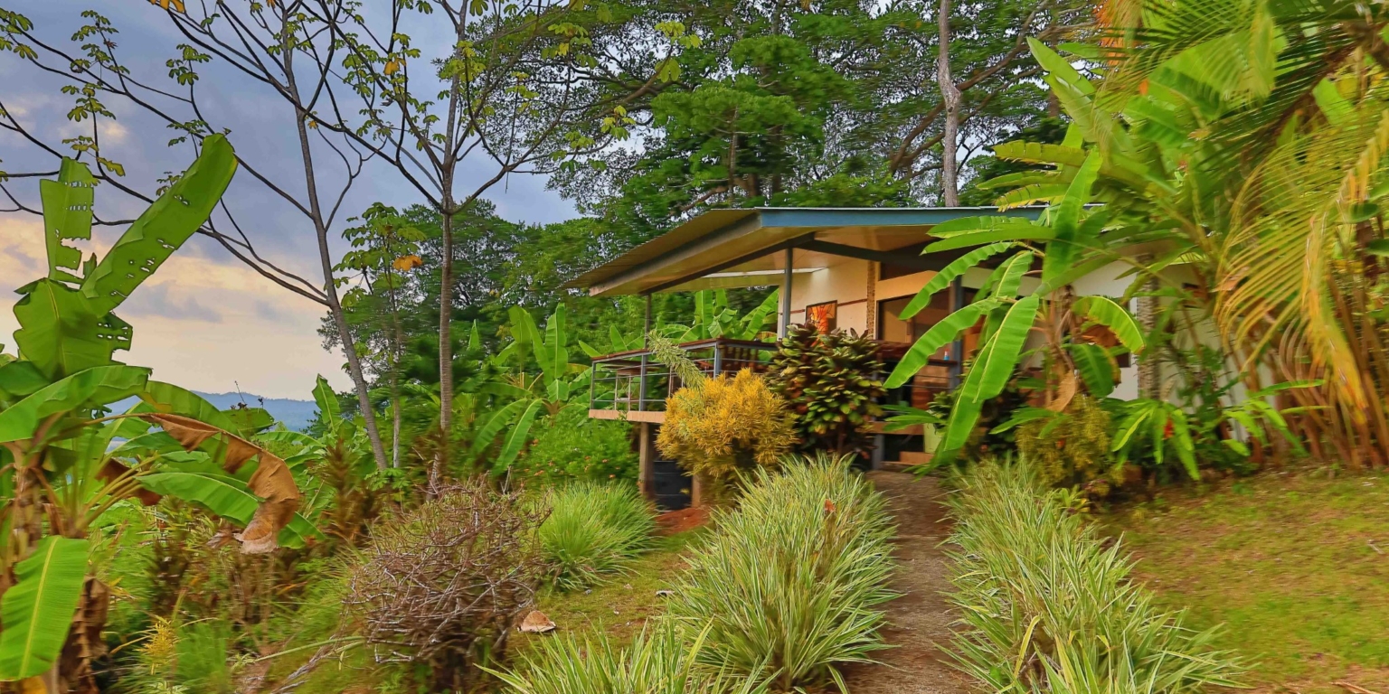 Ocean & Sunset View Home with Pool & Guest House on 6 Acres near Dominical Costa Rica