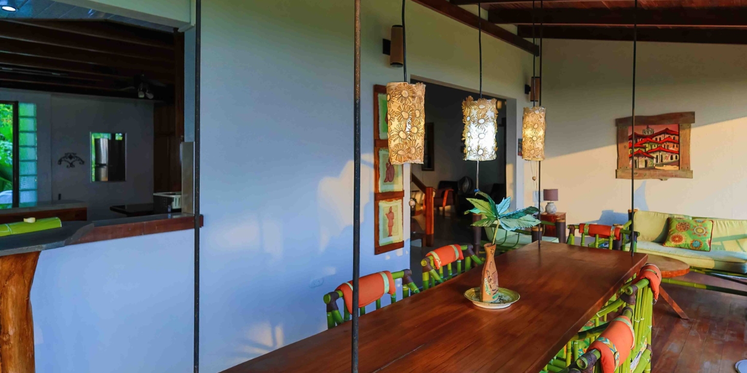 Ocean & Sunset View Home with Pool & Guest House on 6 Acres near Dominical Costa Rica