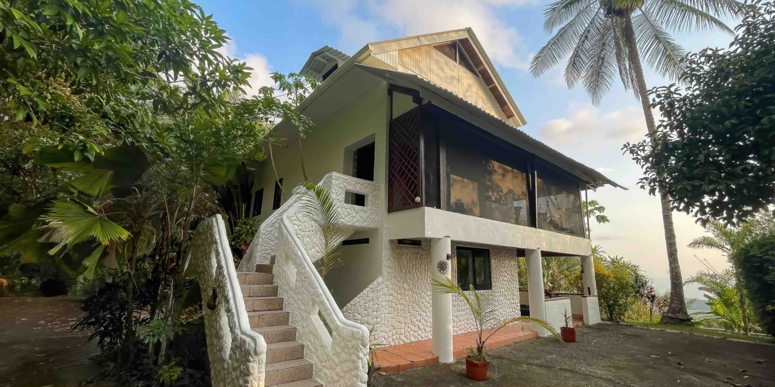 Ocean & Sunset View Home with Pool & Guest House on 6 Acres near Dominical Costa Rica