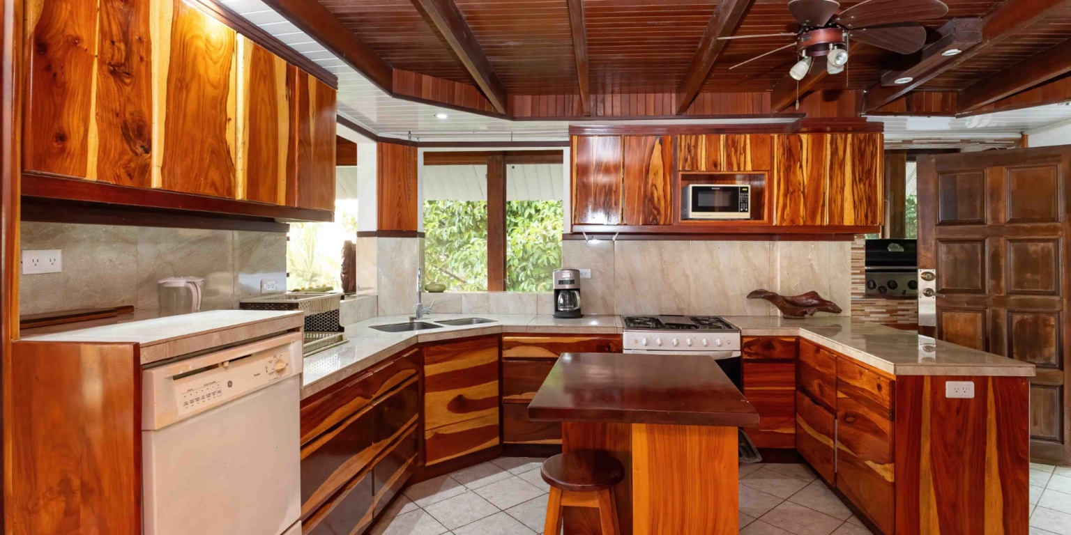 Ocean & Sunset View Home with Pool & Guest House on 6 Acres near Dominical Costa Rica