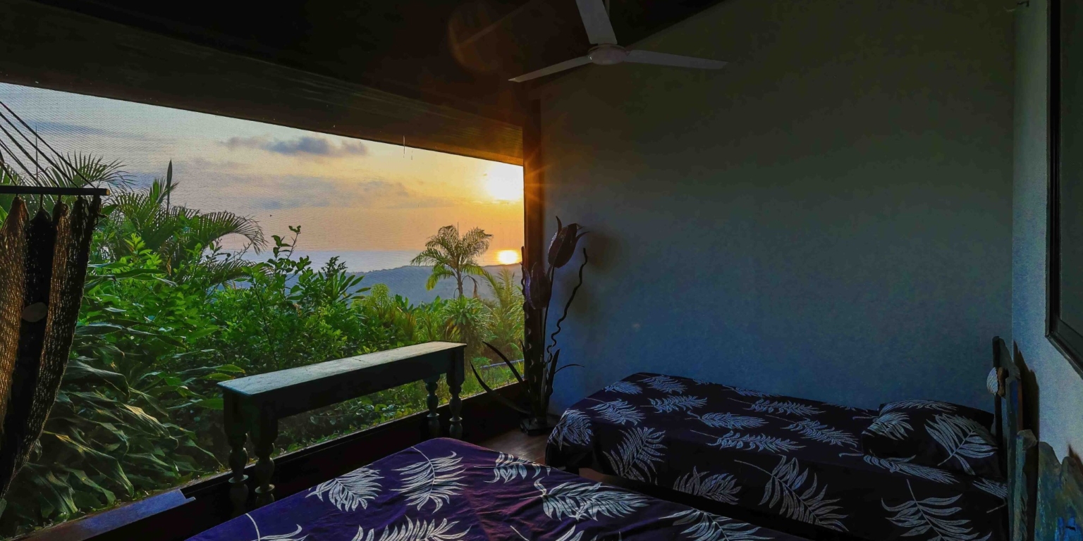 Ocean & Sunset View Home with Pool & Guest House on 6 Acres near Dominical Costa Rica