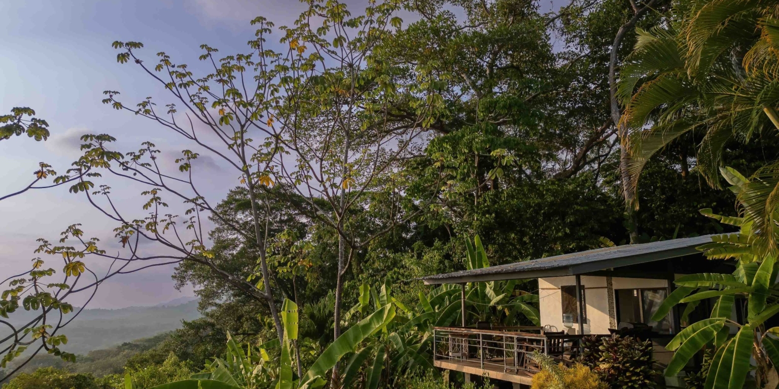 Ocean & Sunset View Home with Pool & Guest House on 6 Acres near Dominical Costa Rica
