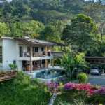 Jaw-Dropping Sunset Ocean View 2-Bedroom Home with Easy Access in Ojochal Costa Rica